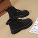 2025 New Spring Women's Martin High-Top Yellow Thick Sole British Style Hiking Boots_vogvips.com