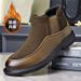European Warm Series Cowhide 2025 Autumn Winter New Men's Casual Leather Korean Version Versatile Breathable Work Shoes For Men_vogvips.com