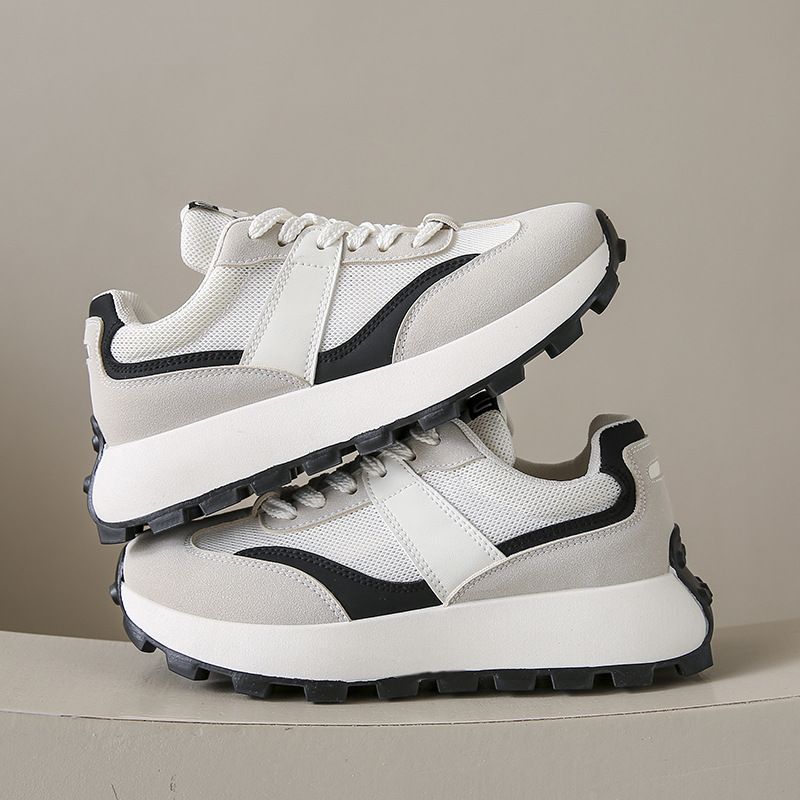 Forrest Gump Shoes Schoolgirl Sports Breathable Running Platform Casual Shoes_vogvips.com