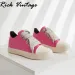 Dress Rick Vintage Jumbo Lace Sneakers Low Top Woman Designer Men Casual Leather Women Flats Shoes Newtrainer Size_vogvips.com