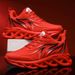 Men's Breathable Running Shoes Red Trendy Zodiac Year Design Autumn Fashion Casual Trade Youth Shoes_vogvips.com