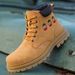 High Top Martin Boots Retro Medium Tube Tooling Leather Boots Men's Cycling Boots Men's Shoes_vogvips.com