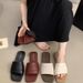Cross-border Flat Sandals With Pleated Soft Leather, Women's Summer Outdoor Casual Vacation Style, Beautiful And_vogvips.com