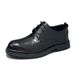 Men's 2024 Summer New British Style Lace-up Genuine Breathable High-end Pure Cowhide Business Casual Leather Shoes_vogvips.com