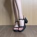 Lan Cabinet Version ~ Waterproof Platform Sandals With One Strap, Elegant Small Stature Chunky Heel Roman High Heels For_vogvips.com