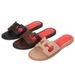 Women's Shoes Summer Outdoor Fashion Flat Slippers One Line Beach Sandals Travel Flat Shoes For Women_vogvips.com