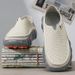 2026 Handmade Mens PU Leather Loafers Casual Breathable Walking Shoes Comfortable Slip On Flats Non-Slip Moccasins_vogvips.com