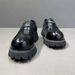 Leather For Men, Korean Version, Trendy, Handsome, Casual, Sponge Cake, Black Genuine Leather, Loafers, British Style,_vogvips.com