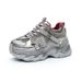 Trendy Dad For Women 2025 Autumn Winter New Thick Sole Hidden Heel Casual Versatile Color Block Rhinestone Sports Shoes_vogvips.com