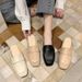 2020 New Fashion Versatile Home Lazy Closed-Toe Half Slippers For Women Summer Outdoor Flat Sandals_vogvips.com