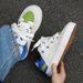 Color-Block Bread Non-Slip Board Men Korean Style Trendy Four Seasons Couple Casual Sports Shoes Versatile_vogvips.com