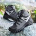 Men's Casual Shoes Outdoor Boots Outdoor Shoes Men's Mid Cut Hiking Shoes Men's Anti Slip Shoes Sports Travel Hiking Shoes Wear Resistant_vogvips.com