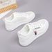 Wo's White 2026 Summer New Model, Breathable Mesh Versatile Thin Casual Flat Spring And Autumn Sports Sneakers For_vogvips.com