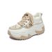 Dad Shoes Female Student Sports Running Casual Shoes Mesh Heightening Shoes Breathable_vogvips.com