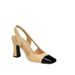 Women's Chunky Heel Sandals Square Toe Color Block High Heel Summer New Style Versatile Fashion Shoes Closed Toe_vogvips.com