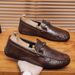 Bean New Style Men's Business Casual Leather Shoes High-End British Loafers_vogvips.com