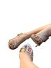 Women's Sandals 2025 New Gold High Heels Open Toe One Strap Buckle Thin Heel Dress Shoes Fairy Style_vogvips.com