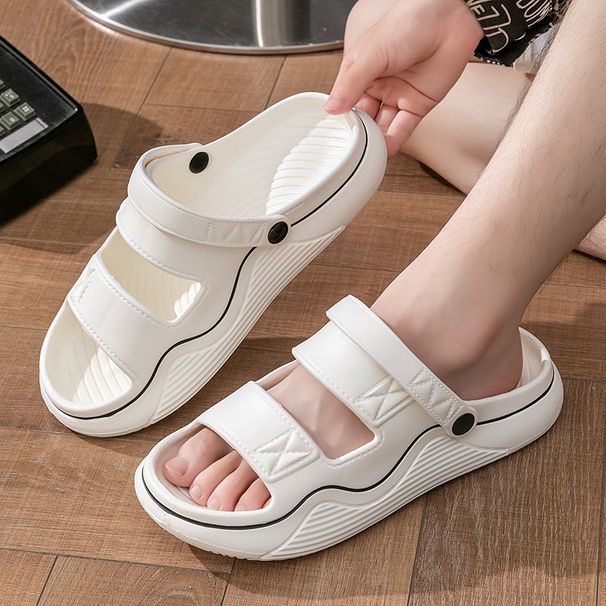 Men's Sandals Outdoor Anti-slip Water Driving Dual-purpose Casual Beach Slippers_vogvips.com