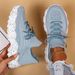 Large Size Sports For Women, Breathable Fly Knit Socks, One Foot Lazy Shoes_vogvips.com