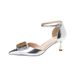 Sexy Professional OL One Strap Closed Toe Metal Buckle Patent Leather Women S High Heels_vogvips.com