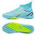 Children's Soccer TF Studded Long Spike High-top Breathable Youth Training Adult Competition Shoes Non-slip_vogvips.com