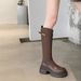 Platform Long For Women 2025 New Autumn Winter Short Over-the-Knee High Heel Riding Thick Leg Slimming Boots_vogvips.com