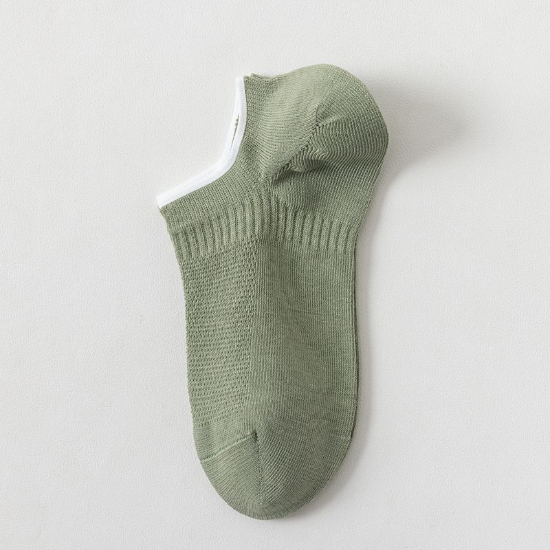 Women's Socks Spring And Summer Pure Cotton Socks Ladies Thin Cotton Mesh Socks Loose Summer Short Socks Invisible Socks Women's Socks_vogvips.com