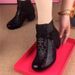 Hollow Hole Hole Round Head Soft Bottom Casual Cool Boots Versatile Mother Print Breathable Women's Cool Short Boots_vogvips.com