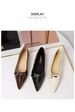 French-style Shallow Casual Versatile Flat Leather With Buckle And Pointed Toe, Slimming Women's Summer Shoes_vogvips.com