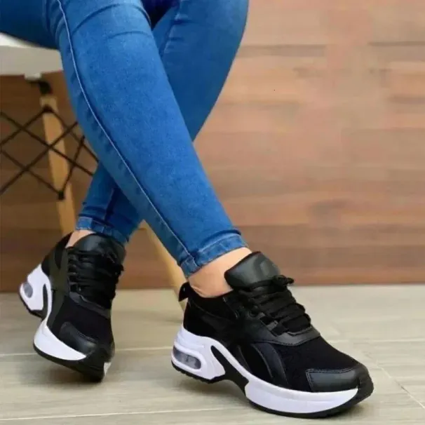 Running Breathable Mesh Womens Casual Summer Fashion Sports Air Cushion Trainers Tennis Shoes_vogvips.com