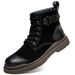 Martin Boots Men's High-top Velvet Men's Wind Retro Casual Boots Big Yellow Boots Men_vogvips.com