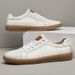 Men's Board Shoes Cowhide Surface Low-top Shallow Mouth Shoes Lace-up Round Head Comfortable Small Leather Shoes_vogvips.com