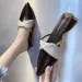 Pointed Toe Sandals Designer Women Summer Slippers Outer Wear Elegant Single Shoes Plus Size Chaussure Femme 2023_vogvips.com
