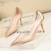 899-36 European American Style Fashionable Sexy Pointed-toe High-heeled Shoes With Thin Heels, Transparent Hollow_vogvips.com