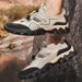 Mesh Shoes Men's Breathable Hollow-Out Sneakers Men's 1 Slip-On Lightweight Non-Slip Outdoor Casual Tracing Shoes_vogvips.com