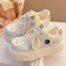Wasteland-style Korean-style Thick-soled White For Women, 2026 New Spring/summer Popular Height-increasing Sneakers_vogvips.com