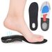 Military-Grade Breathable Shoe Insoles With Honeycomb Cushioning – EVA & TPU Arch Support For Running, Training & Hiking (Black/Gray)_vogvips.com
