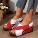 Women's Shoes New Summer Casual Beach Shoes Velcro Slippers Women_vogvips.com