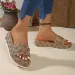 2026 Summer New Arrival Printed Design Plus Size 36 43 Platform Women's Casual Comfortable Metal Buckle Beach Vacation_vogvips.com