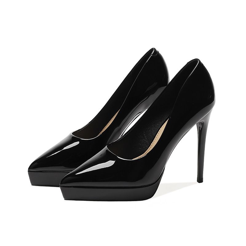 MTX 1233A Women's Single Shoes 2025 Summer New Pointed Toe Patent Leather Waterproof Platform Sexy Elegant Stiletto High_vogvips.com