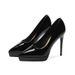 MTX 1233A Women's Single Shoes 2025 Summer New Pointed Toe Patent Leather Waterproof Platform Sexy Elegant Stiletto High_vogvips.com