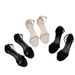 Women's Outdoor Wear, 2026 Summer New French Style High-heeled Sandals Black Round Toe, Hollow Design, Suitable For_vogvips.com
