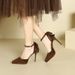 MTX 1088-18 Hollow Bow Heels Women 2025 Summer New Pointed Toe Stiletto Waterproof Platform High Heel Sandals_vogvips.com