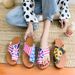 2025 Summer Mid Slope Heel Set Toe Cool Slippers 40-43 Large Women's Shoes Straight Hair_vogvips.com