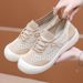 2025 Spring German Training Women's Vintage Thick-Soled Sports Soft-Soled Comfortable Old Beijing Cloth Shoes, Forrest_vogvips.com