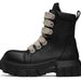 Men's Mid-Calf Leather Martin Boots With Thick Sole, Anti-Slip & Breathable, Round Toe, Casual & Outdoor Style_vogvips.com