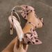 Women's Heel Sandals Classic Polka Dot Silk Texture Exquisite Bow Gentle Elegant College Style High Heels_vogvips.com