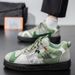 Fashionable Skateboard Casual Sports Shoes For Men, Outdoor Street Shoes, Multi-color Patchwork, Wear-resistant_vogvips.com