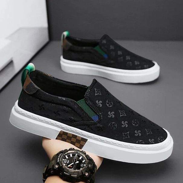 new 2026 D'extérieur Confortables Pour Chaussures Hommes, Chaussures D'impression De Luxe Décontractées, Chaussures Optiques_vogvips.com