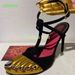 Fashionable Gold Thumb Five Toe Women Slim High-Heeled Slippers Versatile Temperament Ankle Strap Sandals_vogvips.com